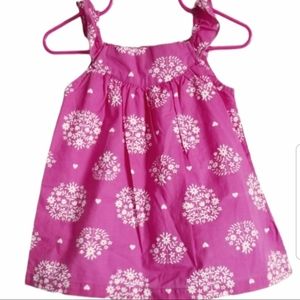3/$25 Koala Kids Pink Floral and Heart Print Dress and Bottom Set